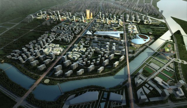 city planning 025 3D मॉडल .c4d .max .obj .3ds .fbx .stl .blend