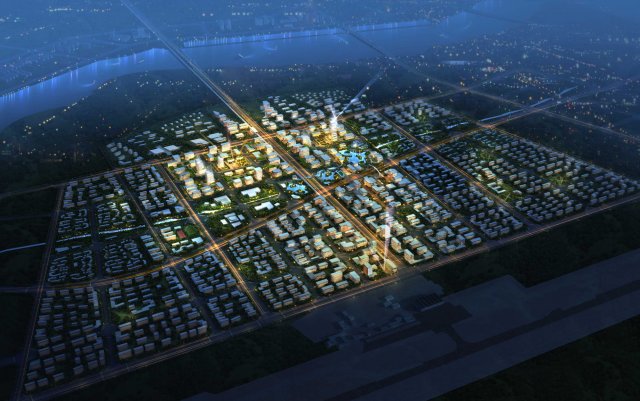 city planning 026 3D Model .c4d .max .obj .3ds .fbx .stl .blend 