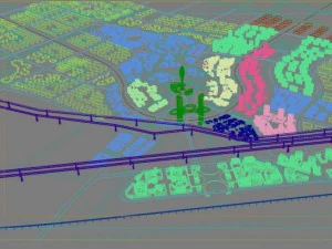 city planning 028 3D Model