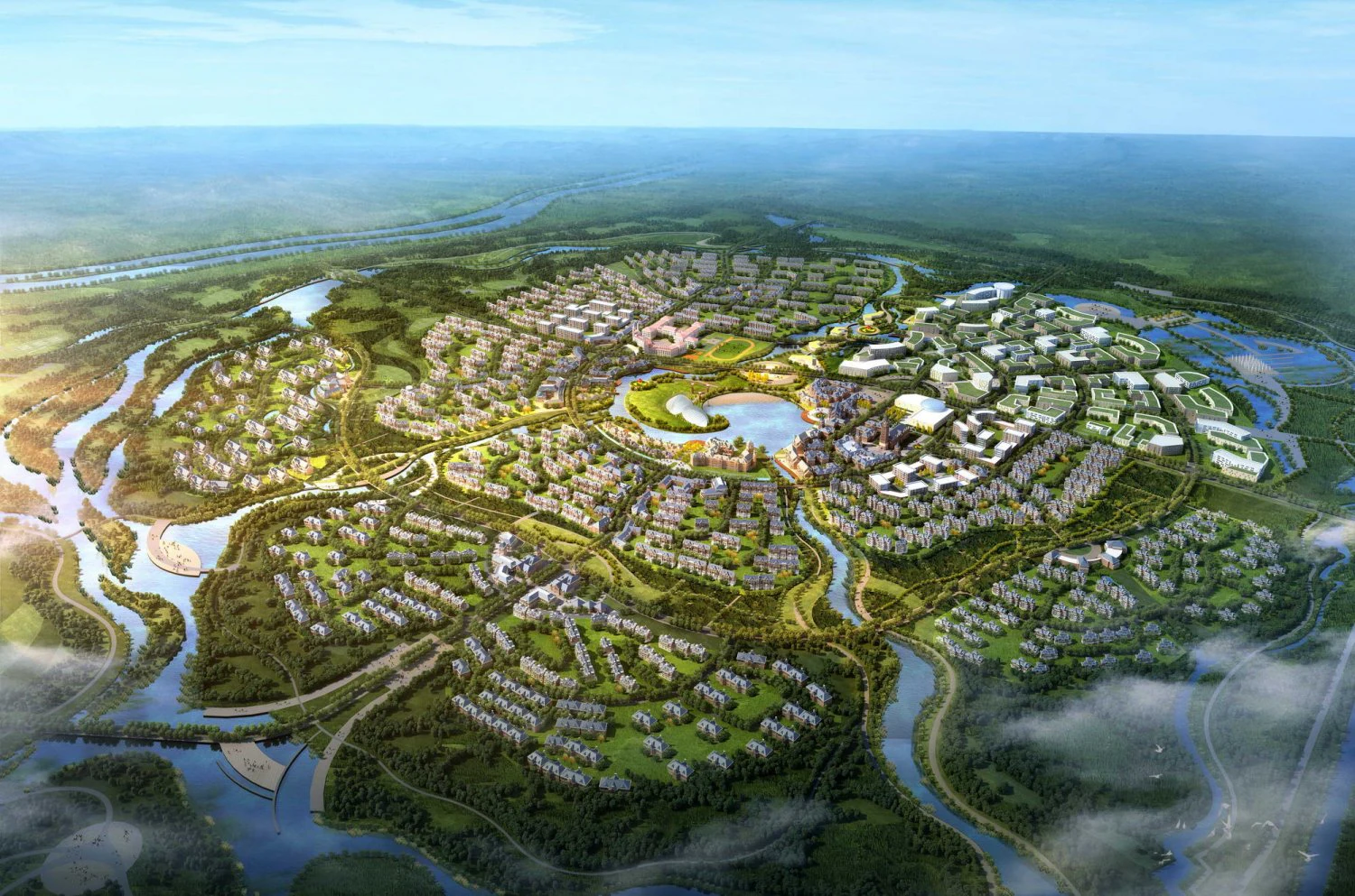 city planning 030 3D Model .c4d .max .obj .3ds .fbx .stl .blend