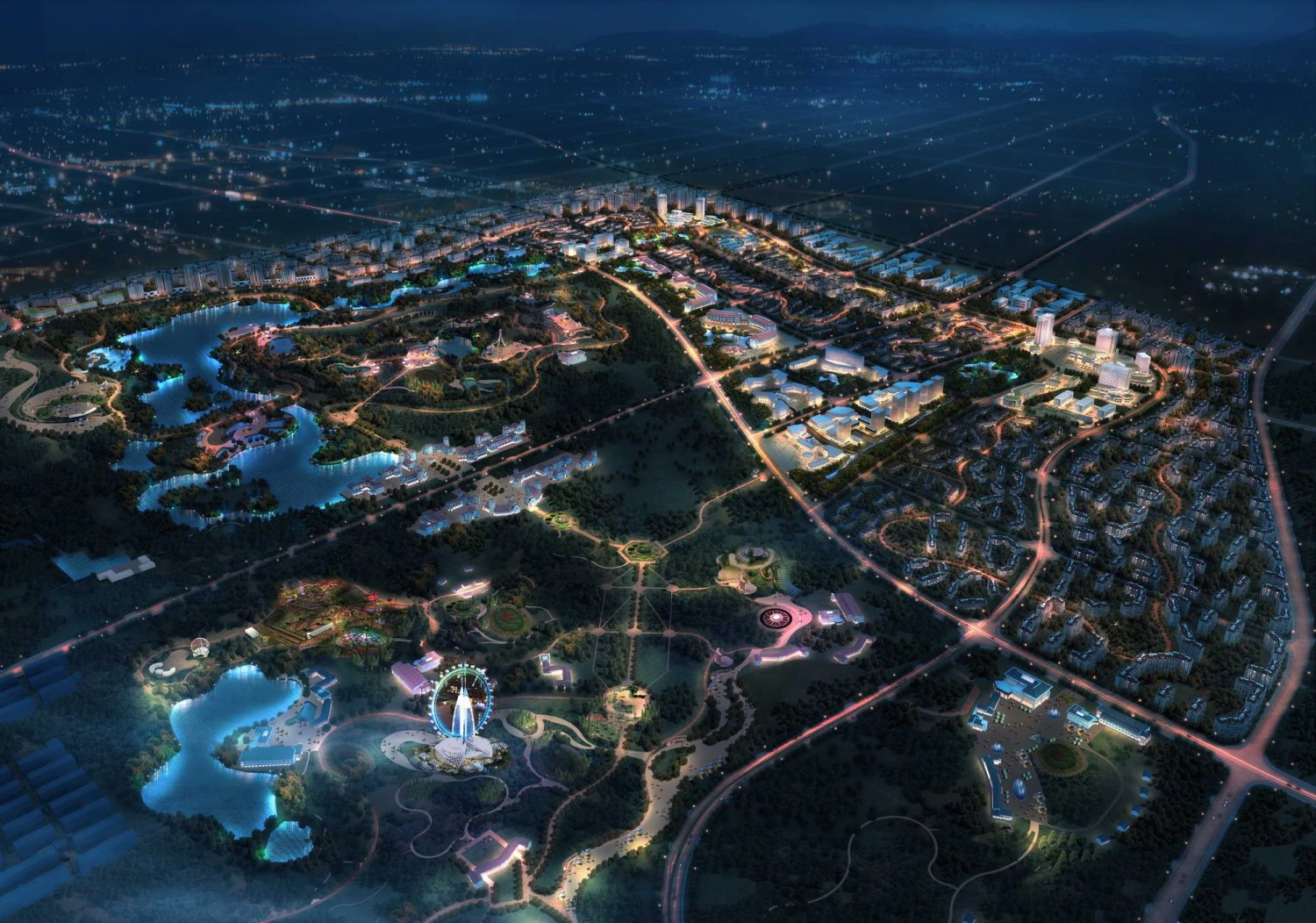 city planning 031 3D Model .c4d .max .obj .3ds .fbx .stl .blend 