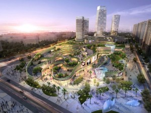 city shopping mall 001 3D Model