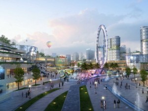 city shopping mall 001 3D Model