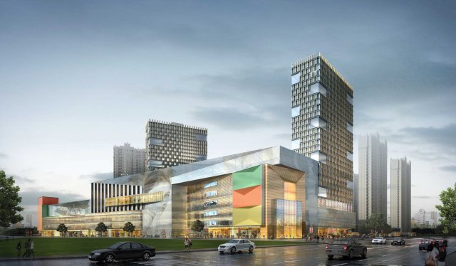 city shopping mall 002 3D Model .c4d .max .obj .3ds .fbx .stl .blend 