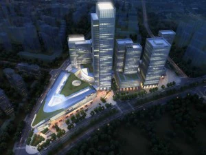 city shopping mall 004 3D Model