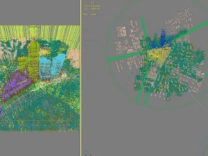 city shopping mall 004 3D Model