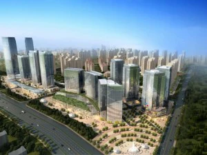 centro comercial de la ciudad 008 Modelo 3D