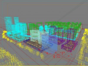 city shopping mall 008 3D Model