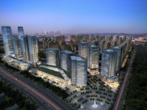 city shopping mall 008 3D Model