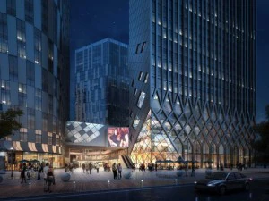 city shopping mall 010 3D Model