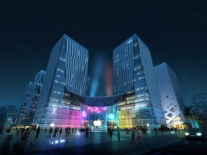 city shopping mall 010 3D Model