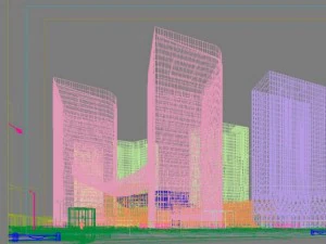 city shopping mall 010 3D Model