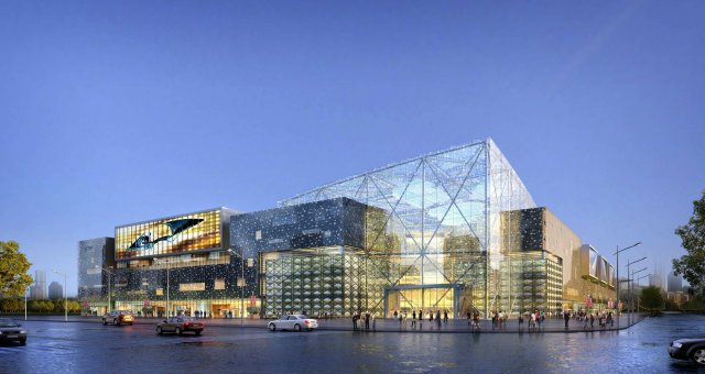 city shopping mall 011 Modello 3D .c4d .max .obj .3ds .fbx .stl .blend 