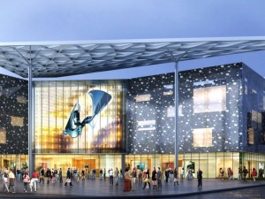 city shopping mall 011 Modello 3D