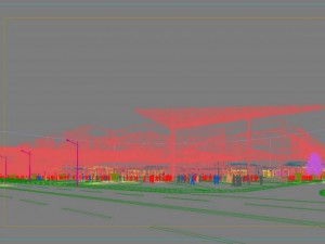 city shopping mall 011 Modello 3D