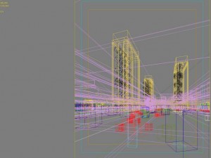 city shopping mall 012 Modelo 3D