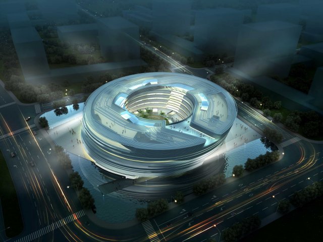 city shopping mall 013 Model 3D .c4d .max .obj .3ds .fbx .stl .blend 
