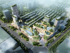 city shopping mall 014 Modello 3D