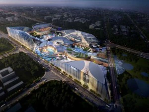 city shopping mall 015 3D Model