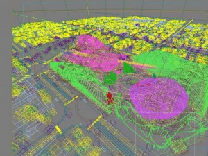 city shopping mall 015 Modèle 3D