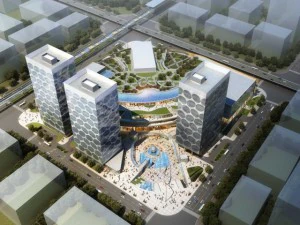 city shopping mall 018 3D Model