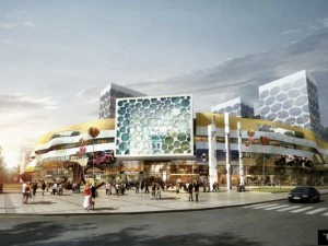 city shopping mall 018 3D Model