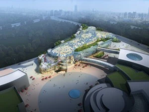 city shopping mall 019 3D Model