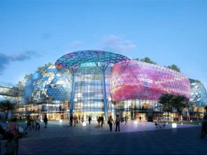 city shopping mall 019 3D Model