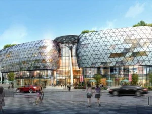 city shopping mall 019 3D Model