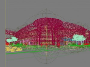 city shopping mall 019 3D 모델