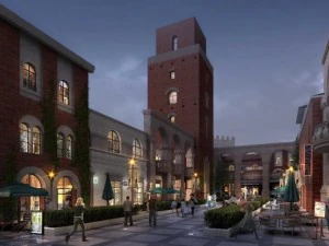 city shopping mall 020 3D Model