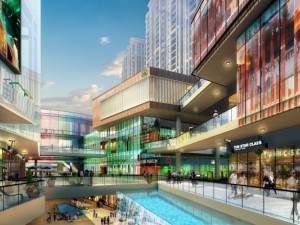 city shopping mall 021 Modello 3D