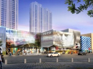 city shopping mall 021 3D Model