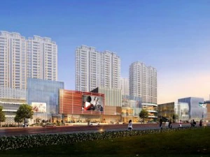 city shopping mall 021 3D Model