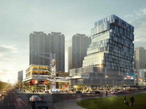 city shopping mall 021 3D Model