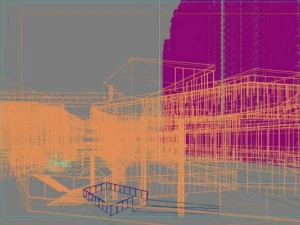 city shopping mall 021 3D Model