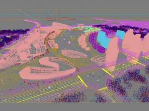 city shopping mall 022 3D Model