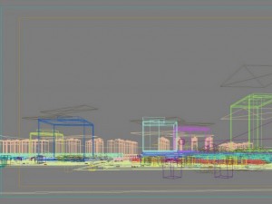 city shopping mall 023 Model 3D