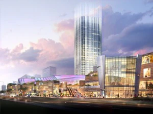 city shopping mall 025 3D Model