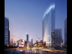 city shopping mall 025 3D Model