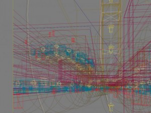 city shopping mall 025 3D Model