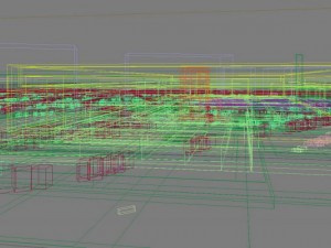 city shopping mall 026 3D Model