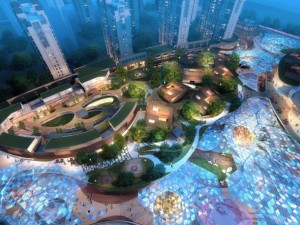 city shopping mall 028 3D Model