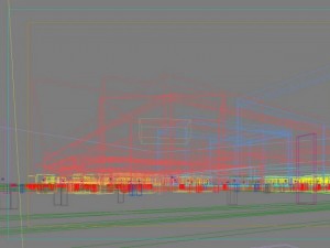 city shopping mall 029 3D Model