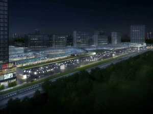 city shopping mall 030 3D Model