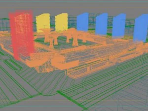 city shopping mall 031 3D Model