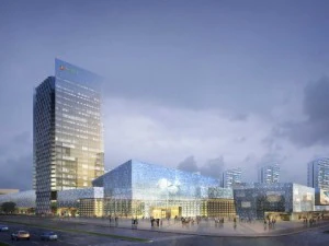 city shopping mall 031 3D Model