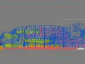 city shopping mall 033 3D Model