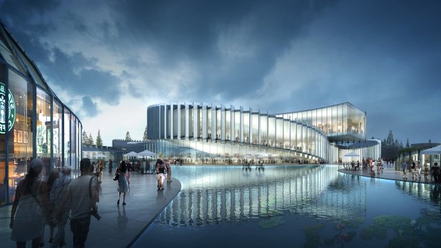 museum 006 3D Model .c4d .max .obj .3ds .fbx .stl .blend 