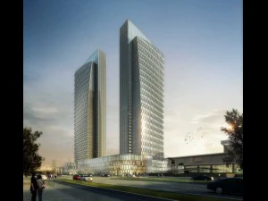 railway terminal 001 3D Model